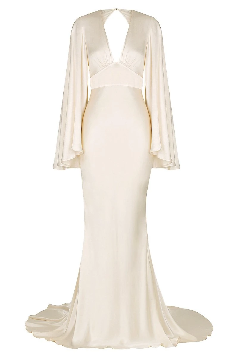 Shona-Joy-La-Lune-Backless-Maxi-Dress-Cream Shona Joy dress