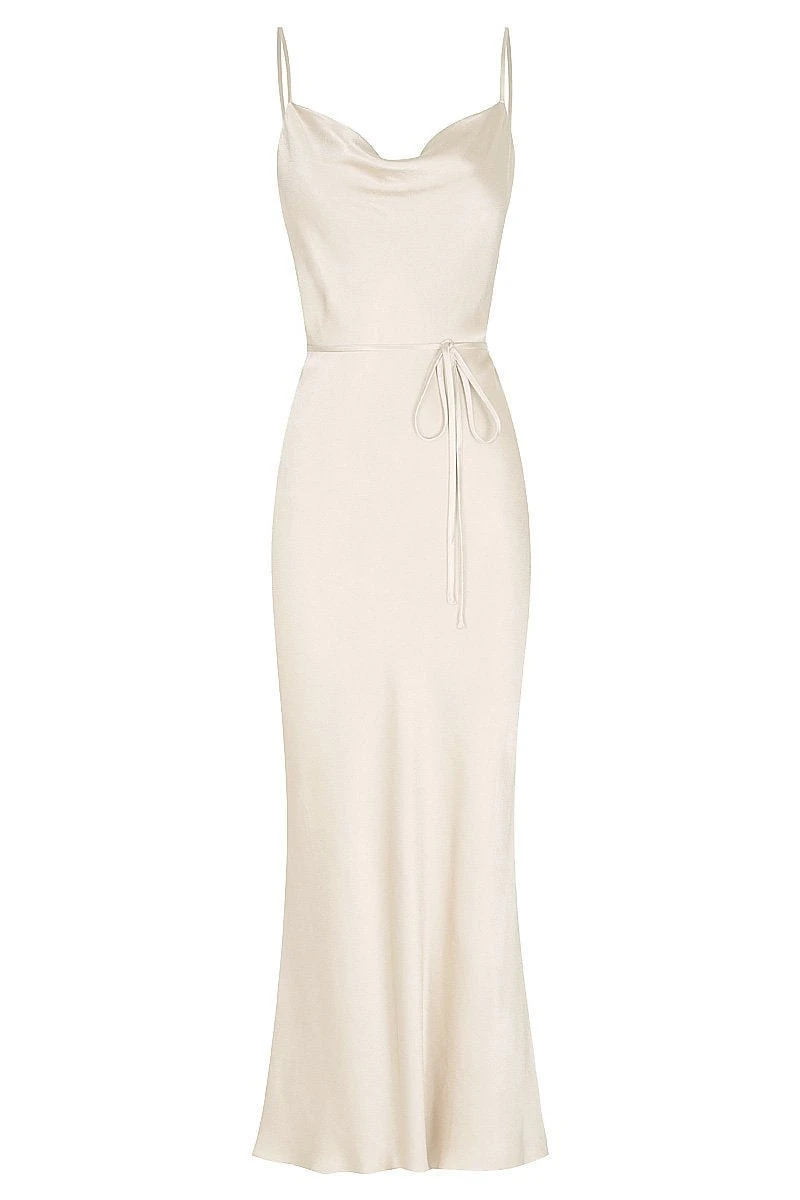 Shona-Joy-La-Lune-Bias-Cowl-Midi-Dress-Cream Shona Joy dress