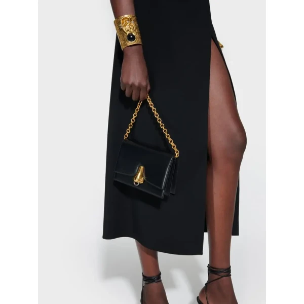 Schiaparelli Nose Bag Gold Hardware