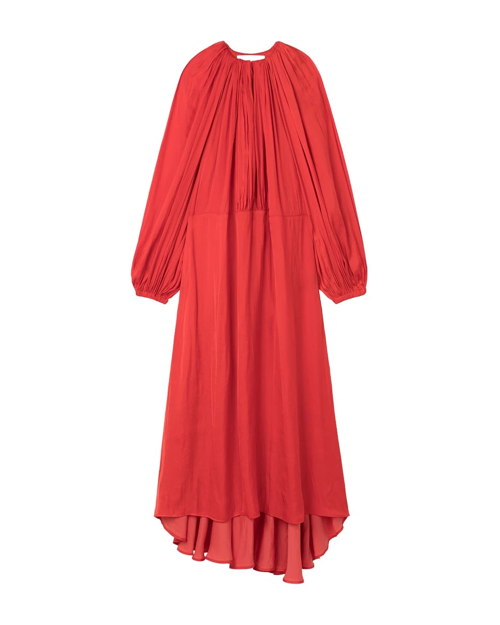 AZ FACTORY Balloon Sleeves Maxi Dress Red59001 nobg AZ FACTORY Balloon Sleeves Maxi Dress Red59001 nobg