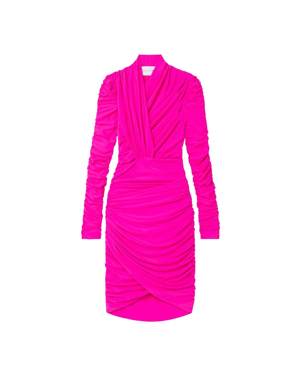 AZ FACTORY Draped Mini Dress Fuchsia31430 nobg AZ FACTORY Draped Mini Dress Fuchsia31430 nobg