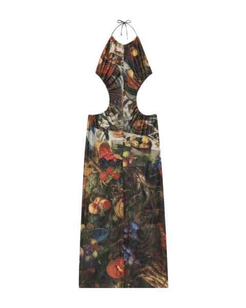 AZ FACTORY Halter Dress Multicolor18269 nobg