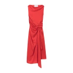 AZ FACTORY Sleeveless Draped Dress Red78951 nobg AZ FACTORY Sleeveless Draped Dress Red78951 nobg