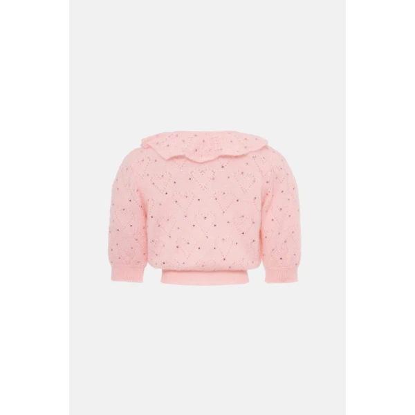 Knitted Mohair Jumper With Hotfix - Image 3