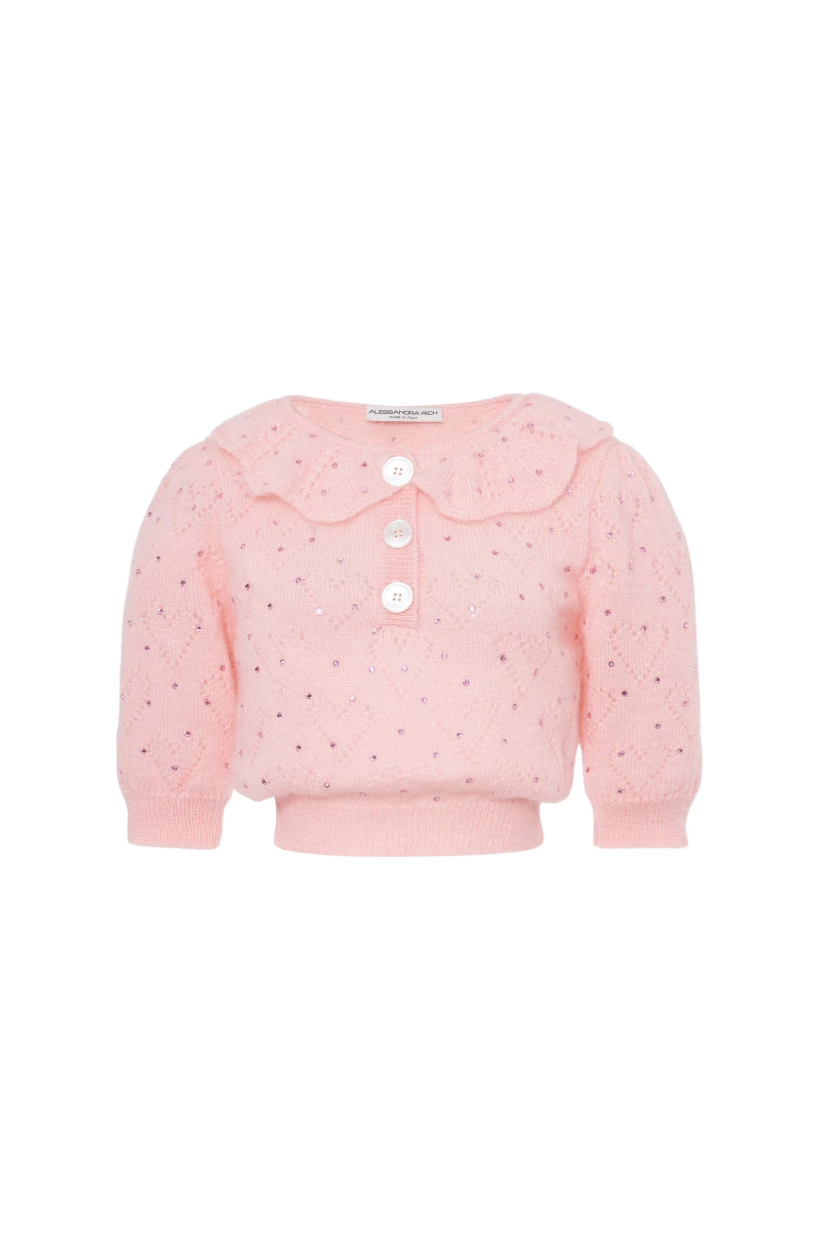 Alessandra Rich Knitted Mohair Jumper With Hotfix scaled57037 nobg Alessandra Rich Knitted Mohair Jumper With Hotfix scaled57037 nobg