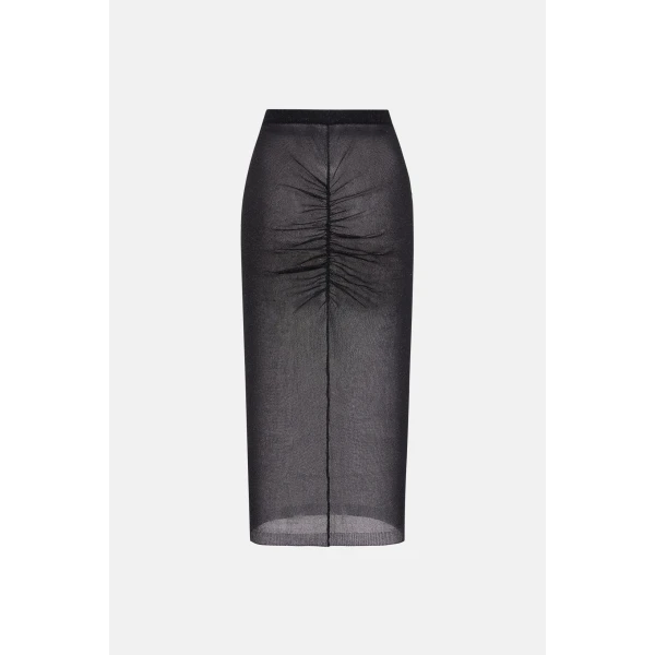 Lurex Knit Midi Skirt - Image 3