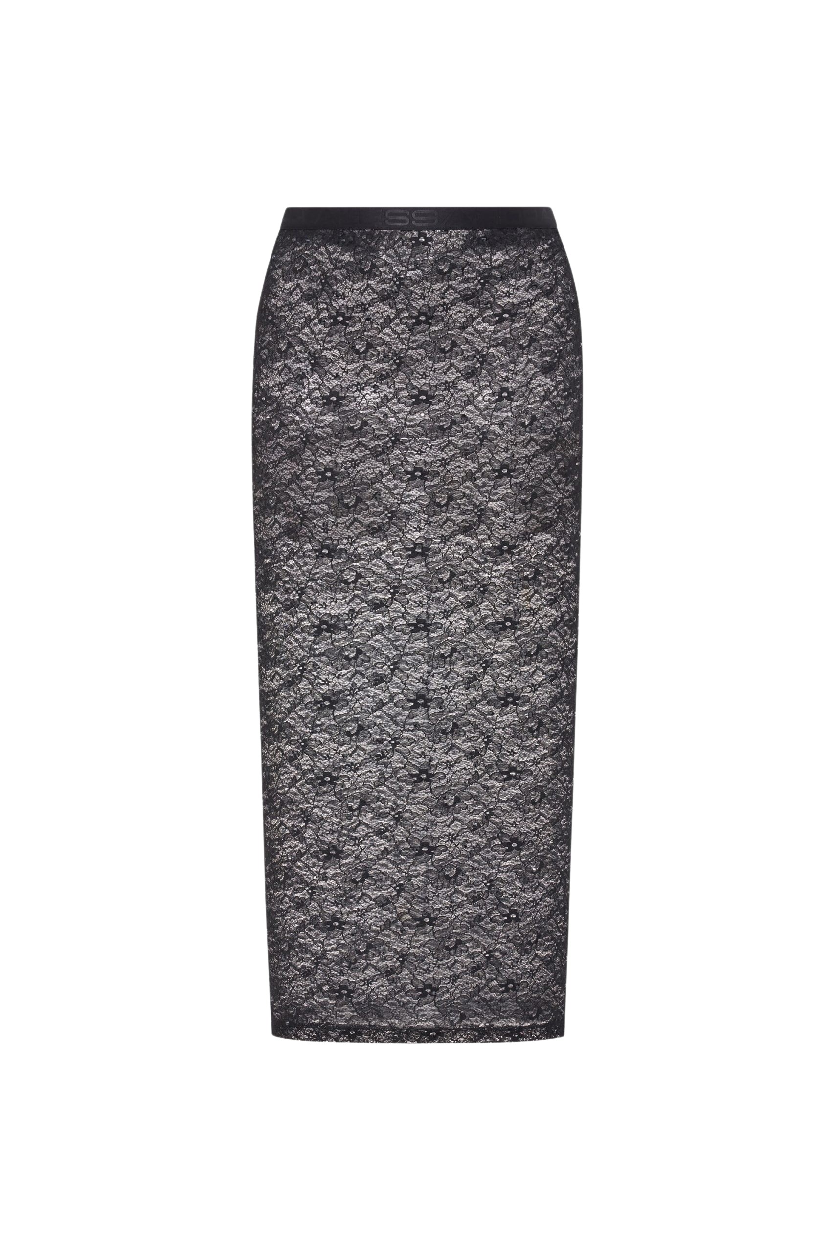 Alessandra Rich Stretch Lace Midi Skirt With Hotfix scaled54060 nobg