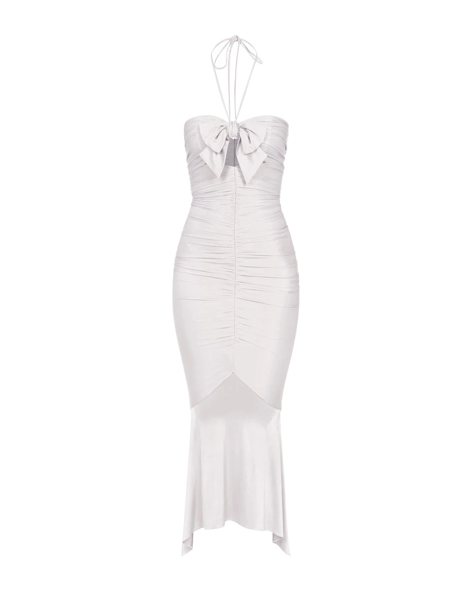 Alexandre-Vauthier-Bustier-Midi-Dress Alexandre Vauthier dress