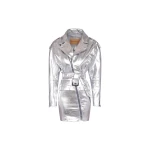 Alexandre-Vauthier-Coated-Denim-Dress Alexandre Vauthier dress