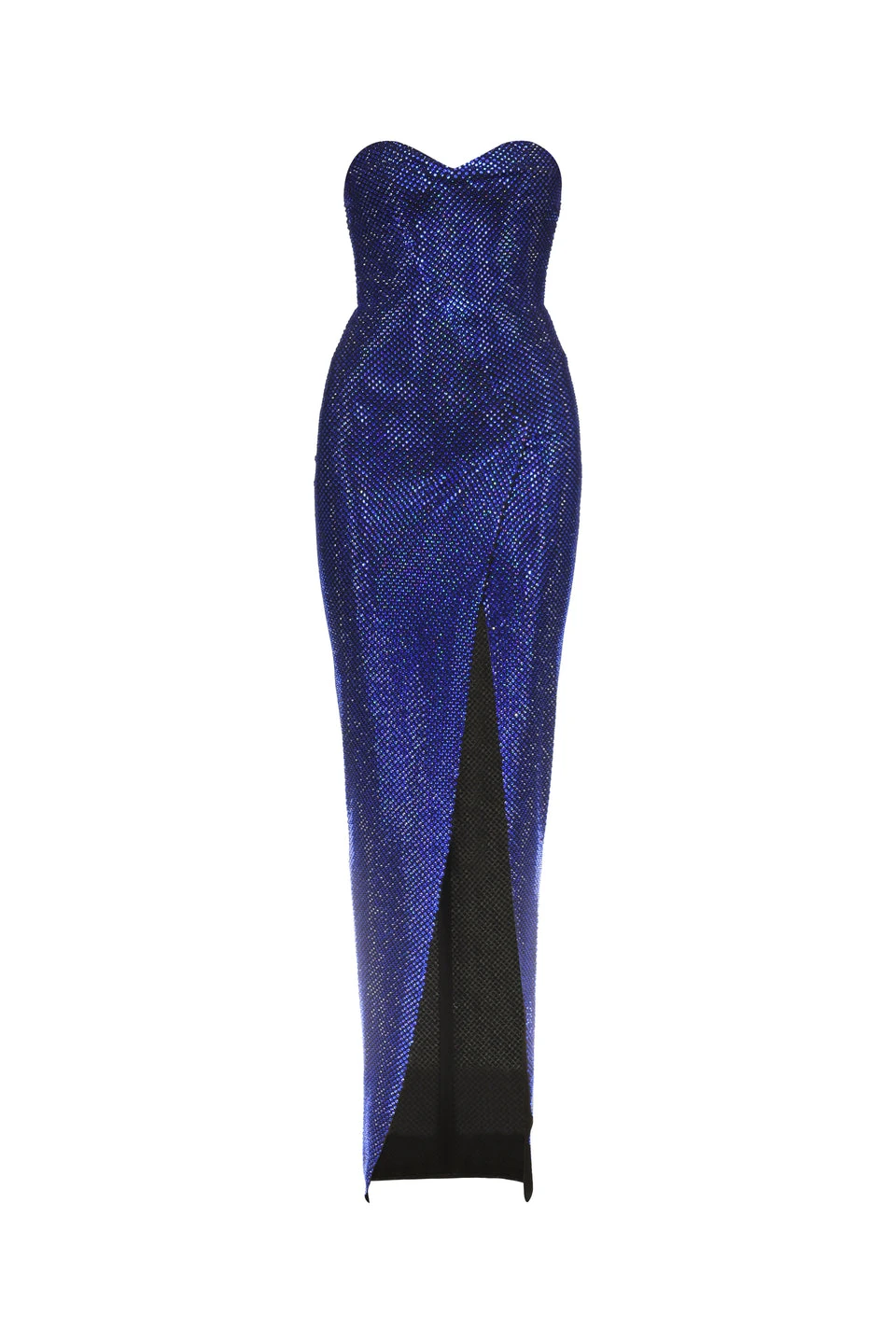 Alexandre-Vauthier-Crystallized-Bustier-Long-Dress Alexandre Vauthier dress