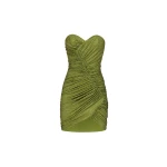 Alexandre-Vauthier-Crystallized-Bustier-Mini-Dress Alexandre Vauthier dress