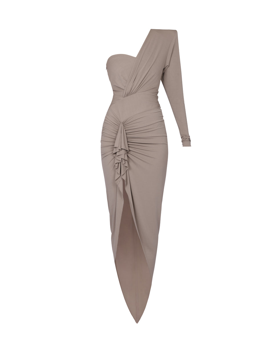 Alexandre Vauthier Maxi Bustier Dress