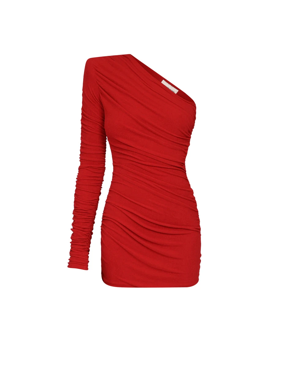 Alexandre-Vauthier-One-Shoulder-Mini-Dress Alexandre Vauthier dress