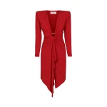 Alexandre-Vauthier-V-Neck-Mini-Dress Alexandre Vauthier dress