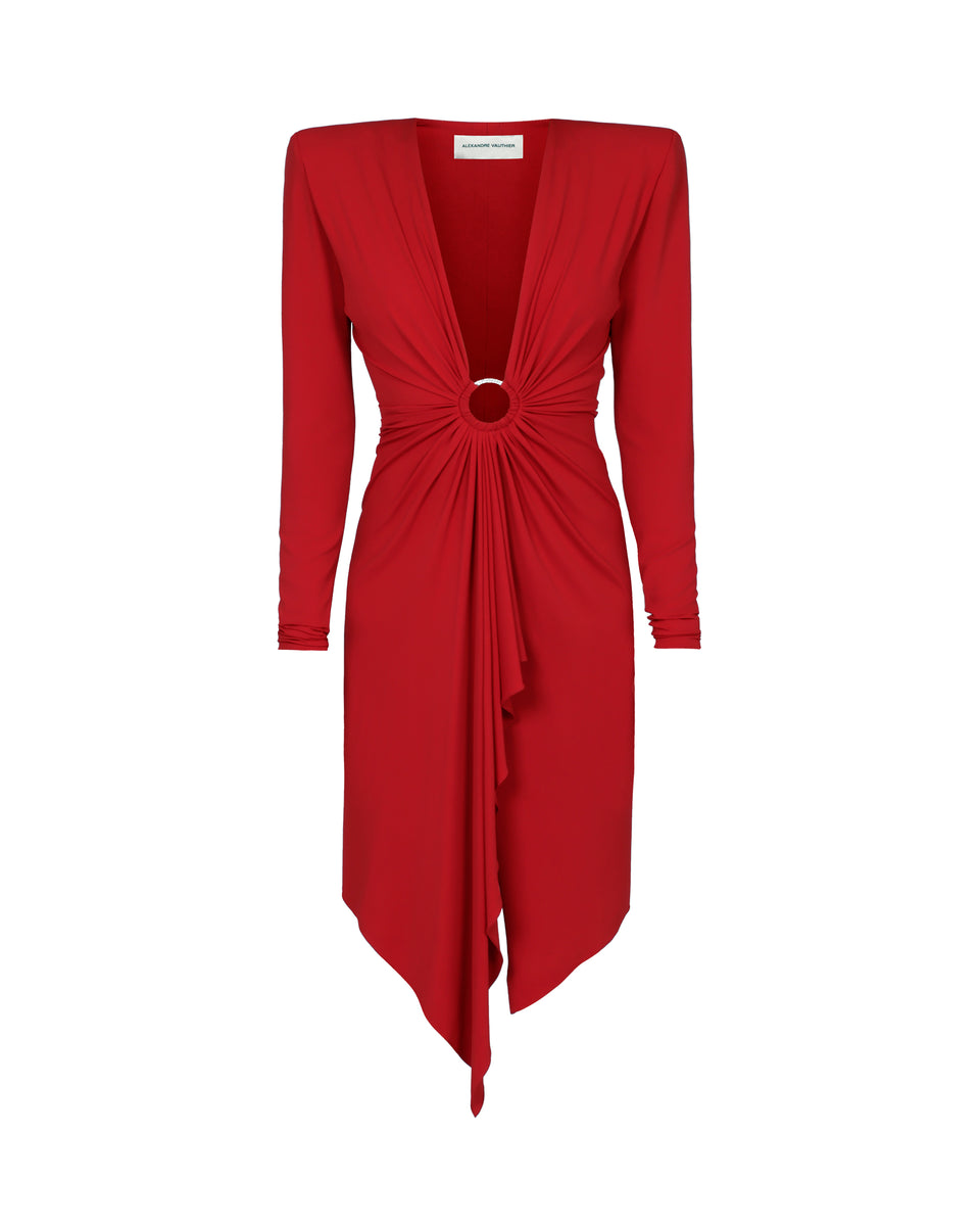 Alexandre Vauthier V-Neck Mini Dress