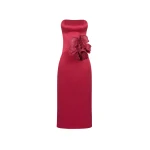 Loulou Brand Breakfast At TiffanyS Dress In Red85283 nobg