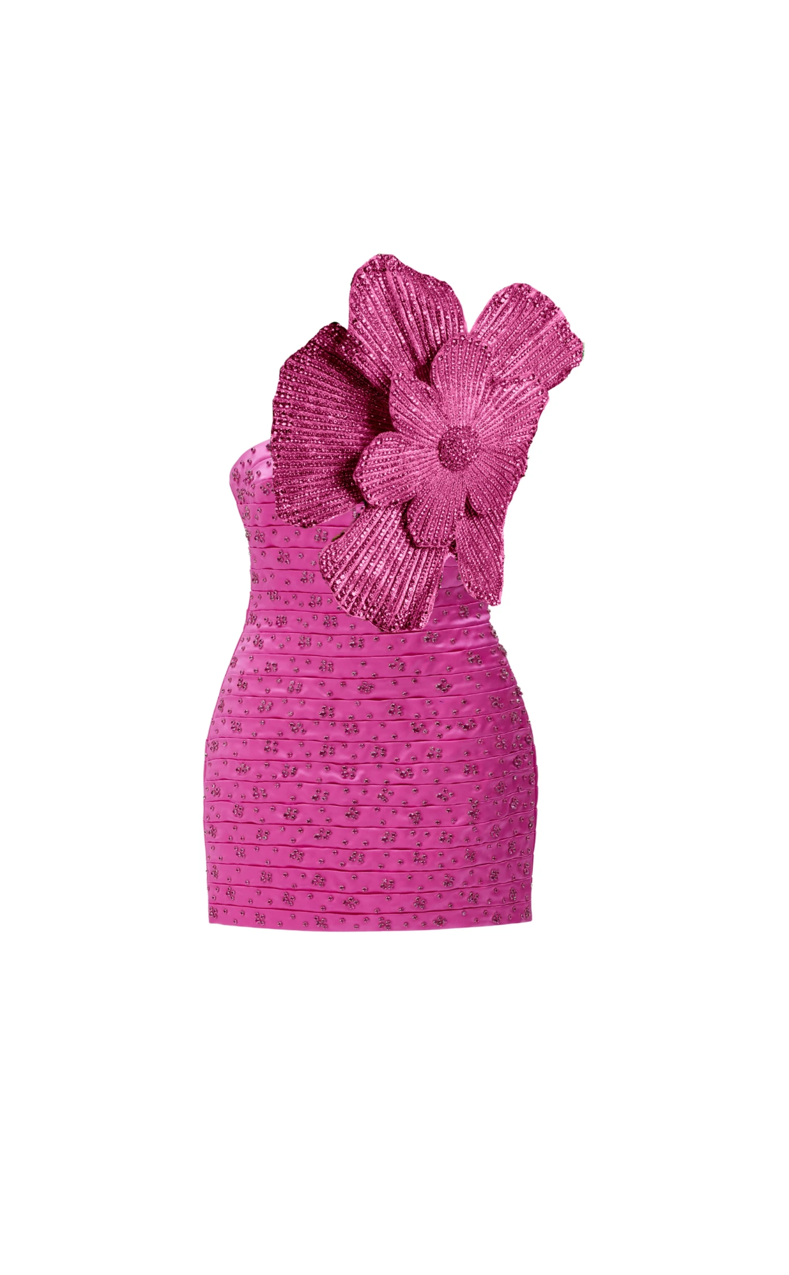 Loulou Brand La Dolce Vita Minidress In Fuchsia81079 nobg Loulou Brand La Dolce Vita Minidress In Fuchsia81079 nobg