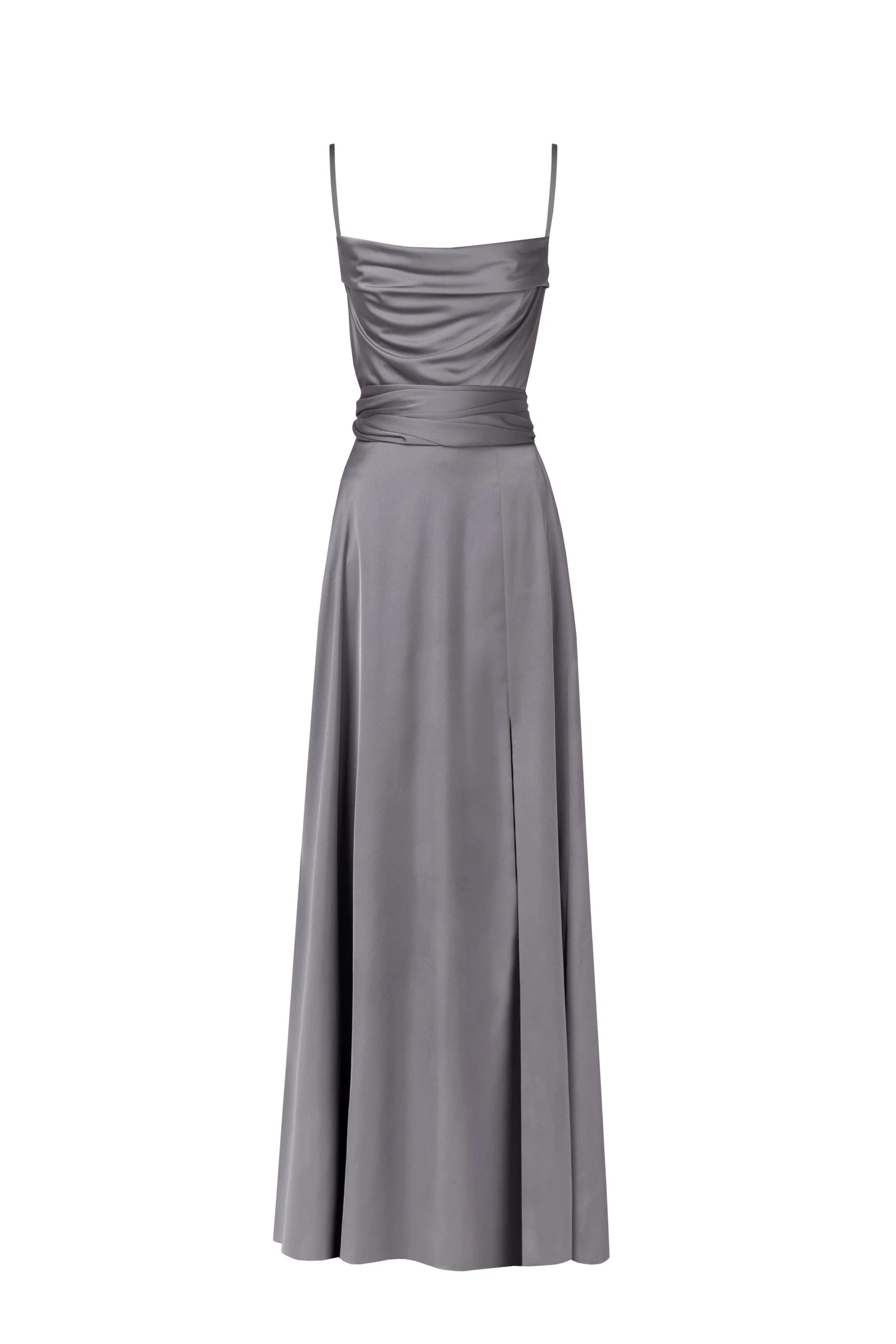 Milla Boudoir silver silk slip dress Milla dress