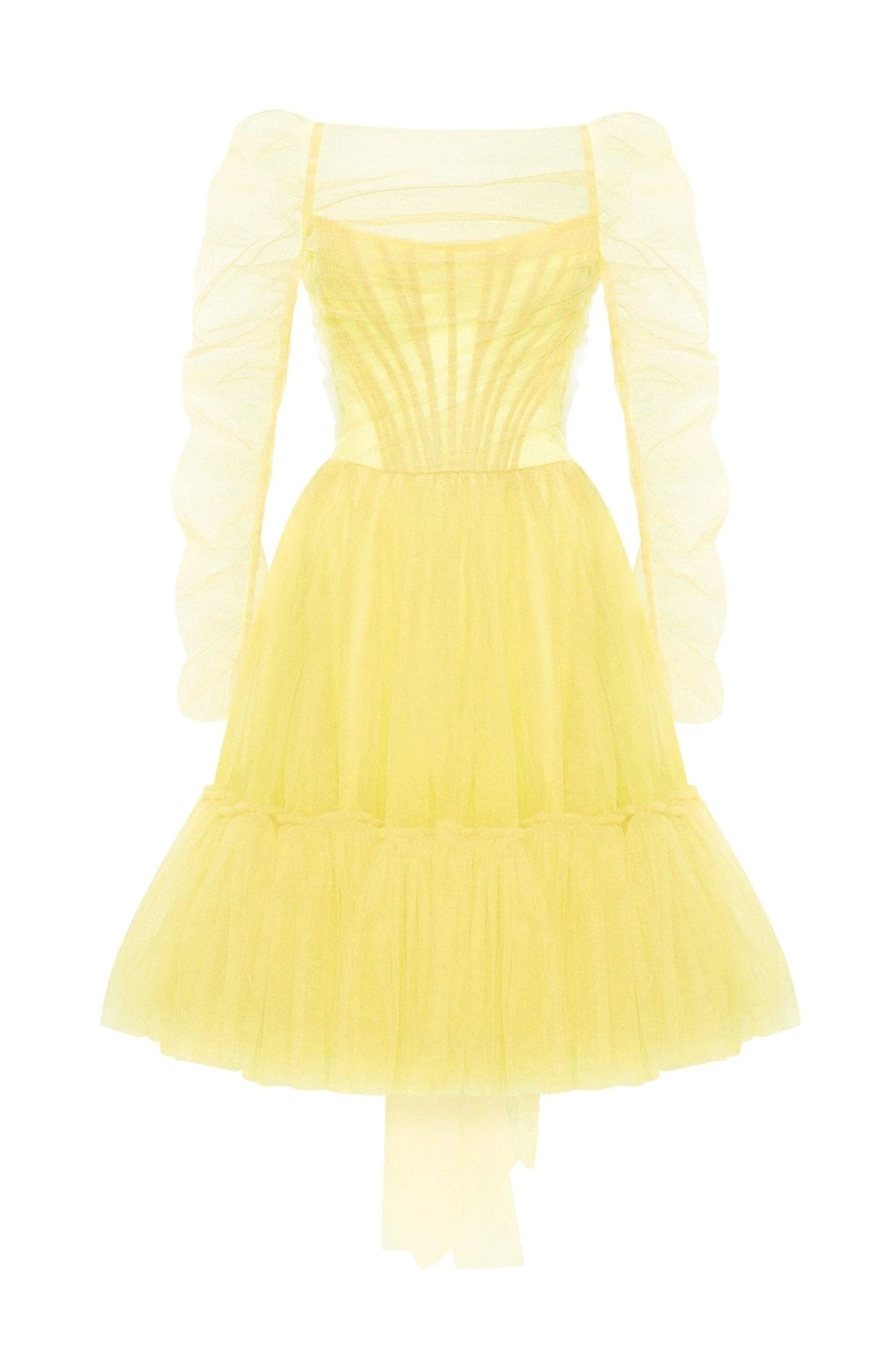 Milla Bright Yellow tulle dress Milla dress