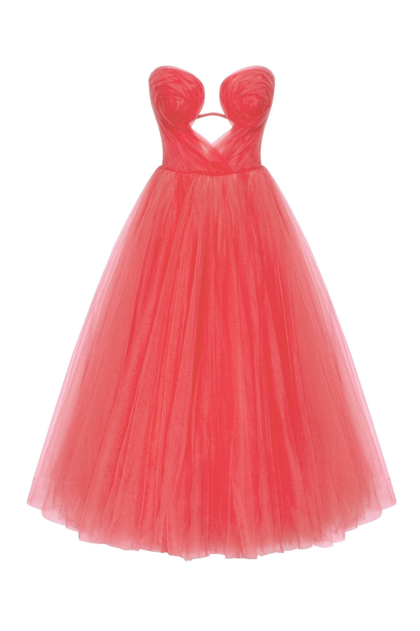 Milla Coral tender midi tulle dress Milla dress