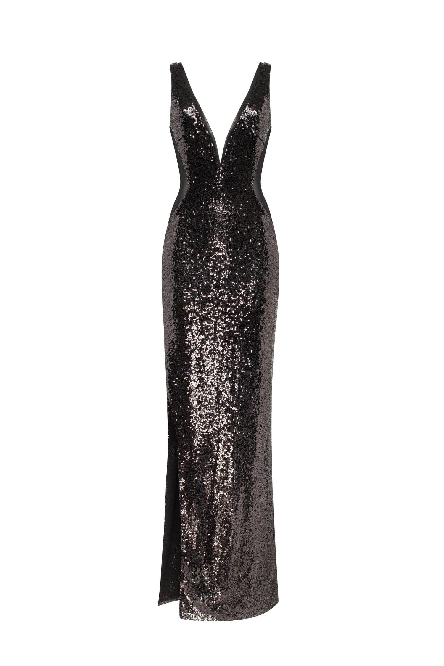 Milla Dazzling fully sequined black maxi dress Milla dress