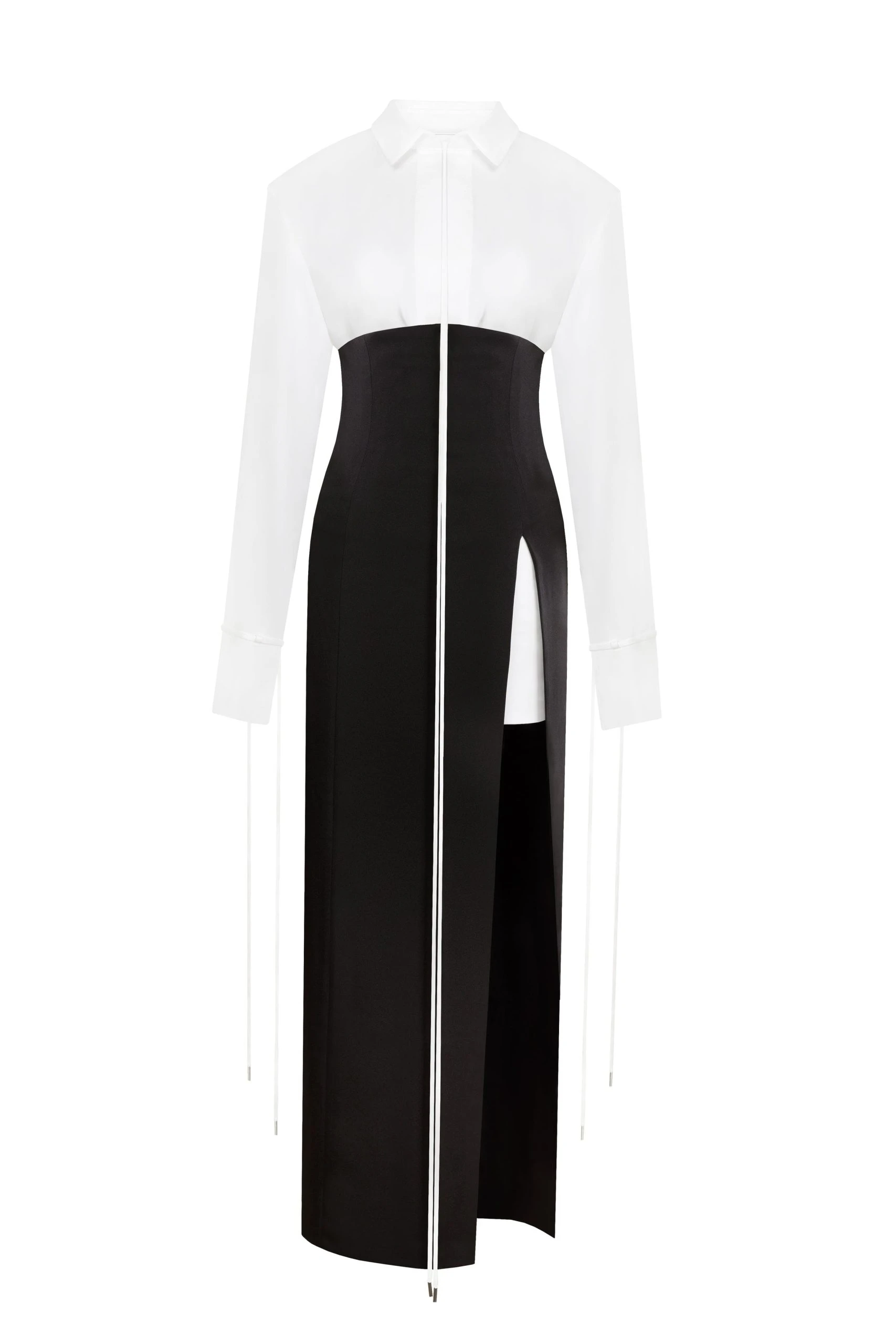 Milla Elegant 3-piece set with white silk blouse Milla dress
