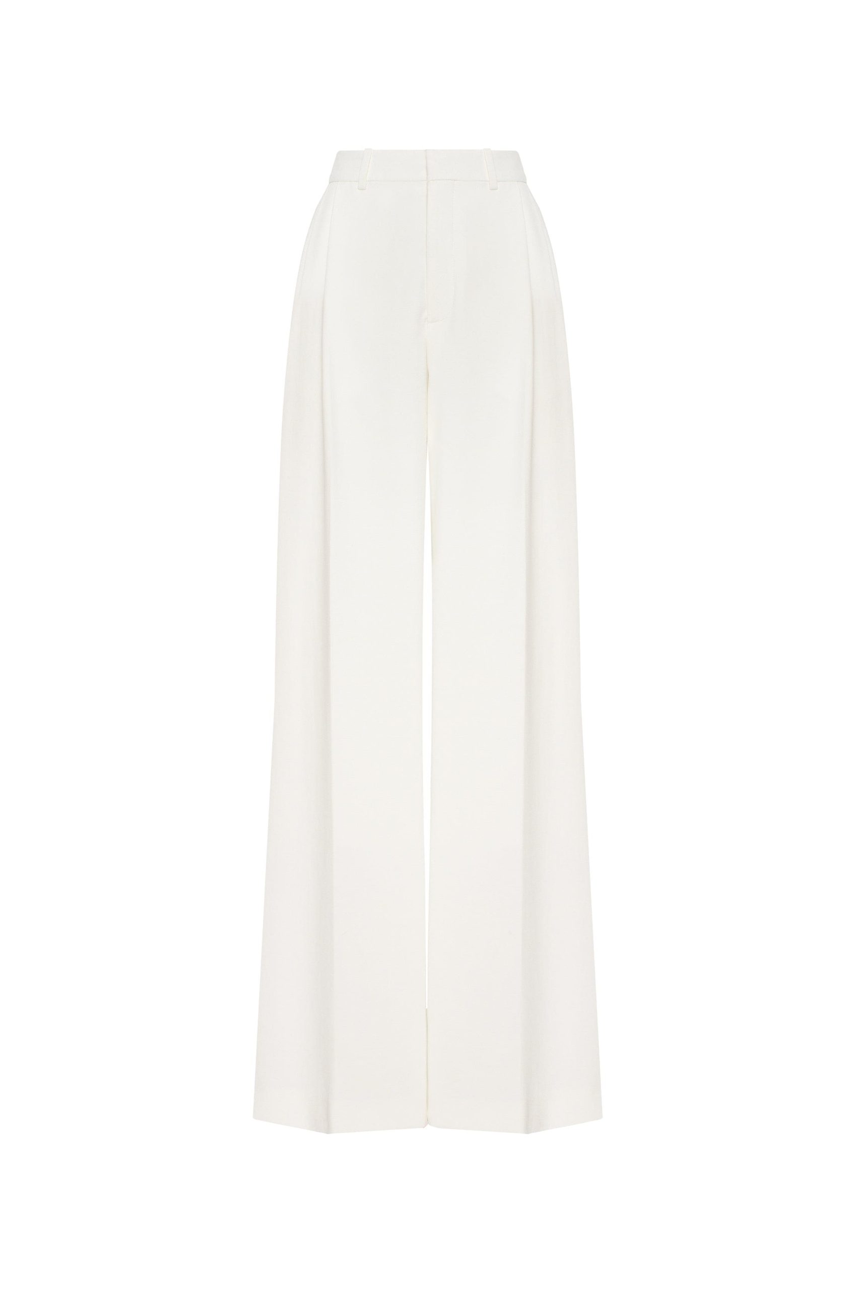 Milla High-rise white suit pants, Xo Xo