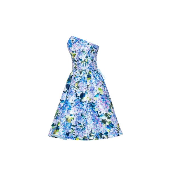 Hydrangea corset mini dress - Image 7