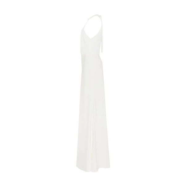 Lovely white halterneck satin maxi dress, Xo Xo - Image 7