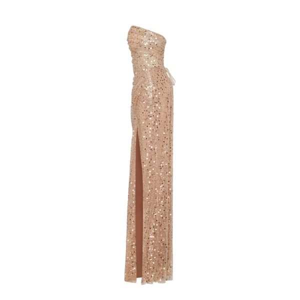 Radiant maxi dress in gold - Image 7