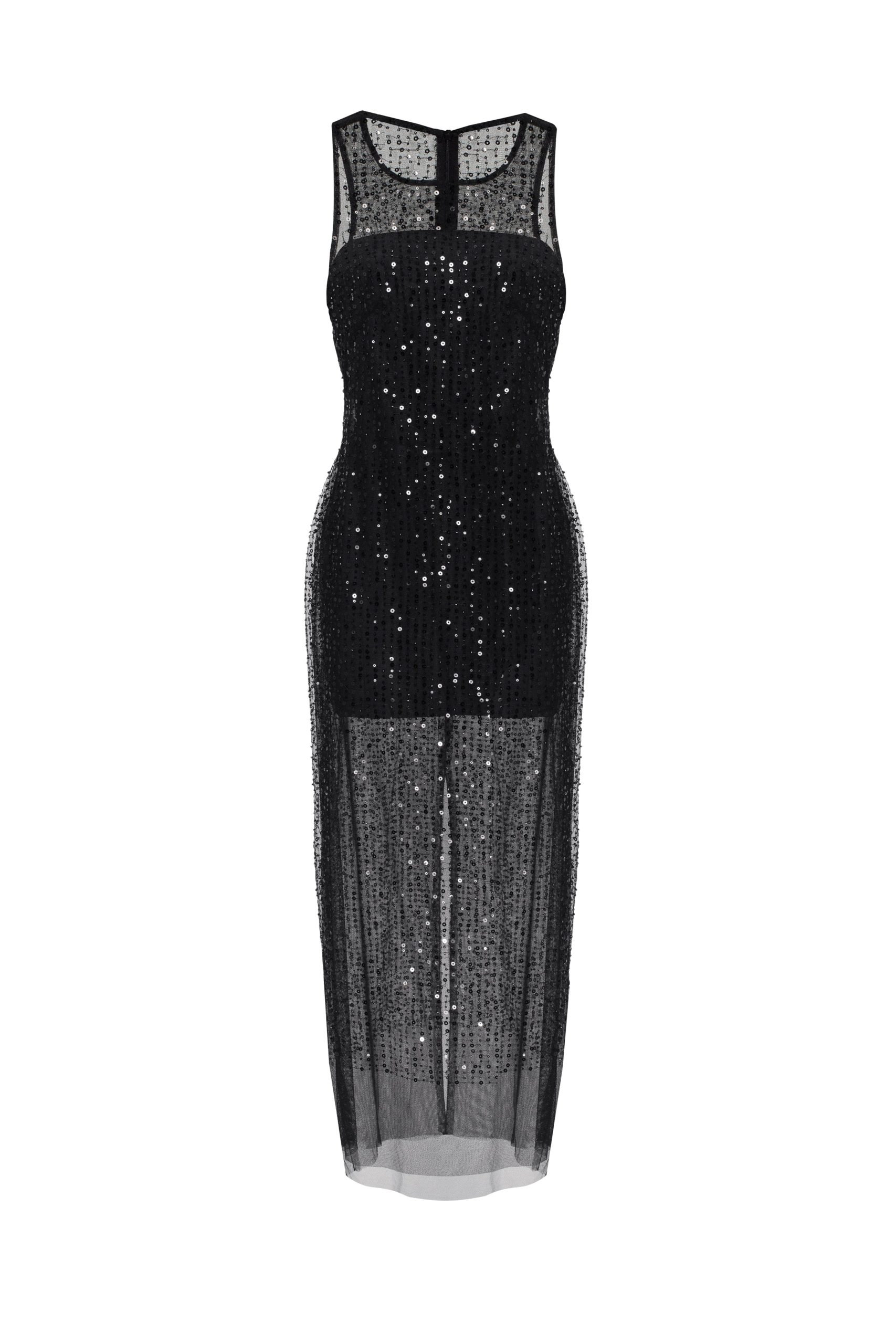 Milla Sensational sheer lace maxi drees, Xo Xo Dress