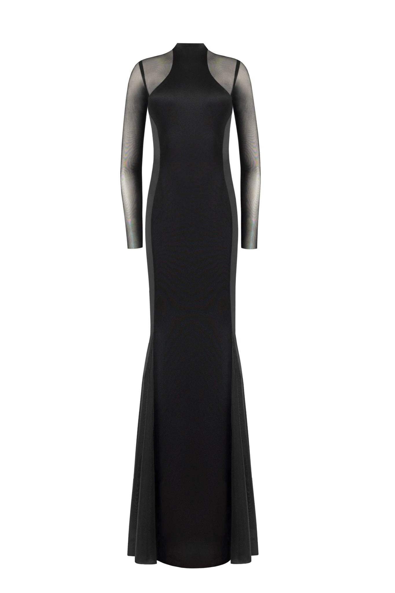 Milla Showstopper black dress with semi-transparent inserts Milla dress