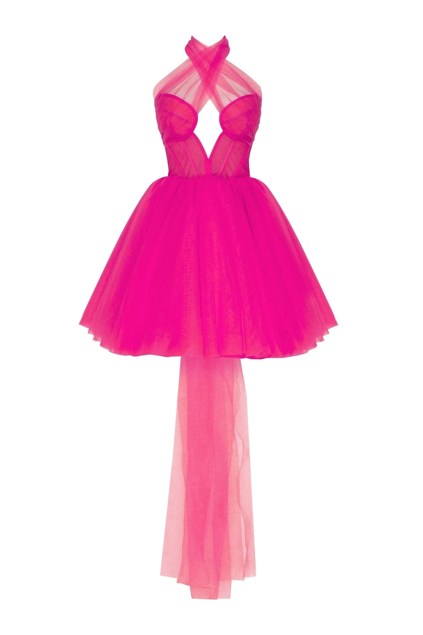 Milla Vibrant pink mini dress Milla dress