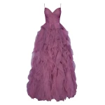 Milla Wine dreamy heart-shaped neckline maxi dress Milla dress