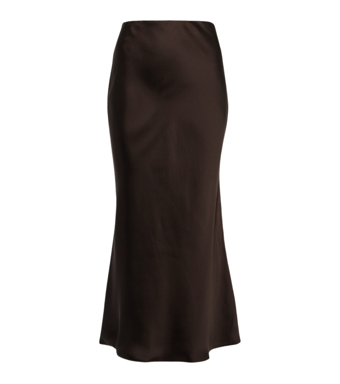 Norma Kamali Bias Obi satin midiskirt56305 nobg