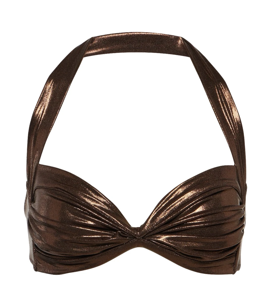 Norma Kamali Bill metallic bikini top34800 nobg Norma Kamali Bill metallic bikini top34800 nobg