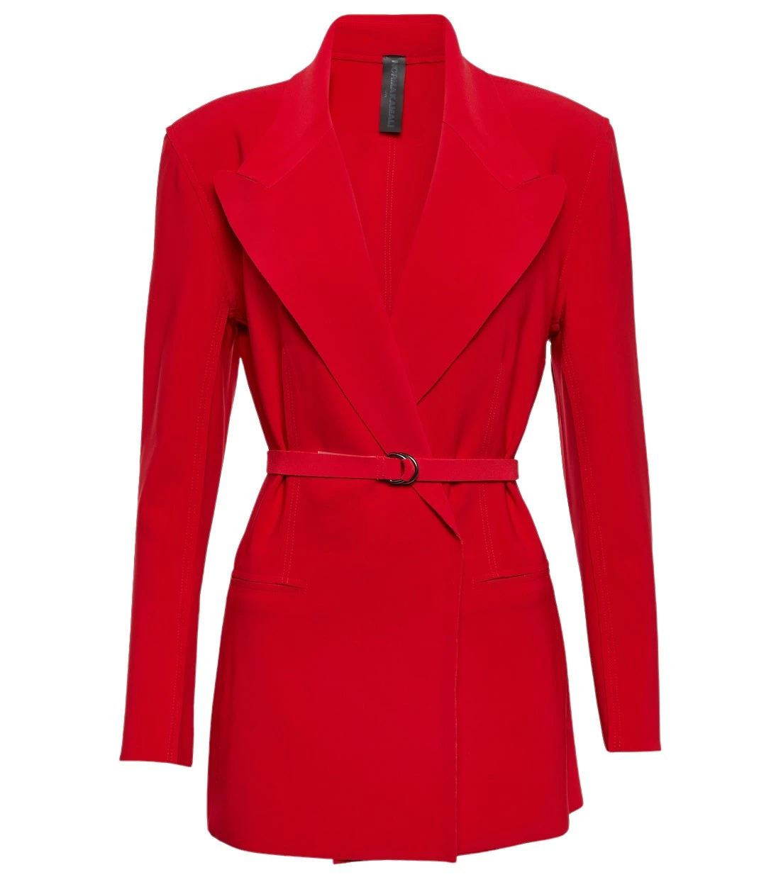 Norma Kamali Double breasted jersey blazer65487 nobg Norma Kamali Double breasted jersey blazer65487 nobg