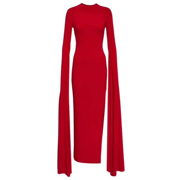 Norma Kamali Draped jersey gown 425910 nobg