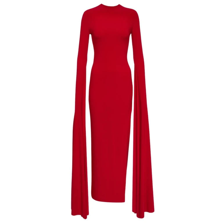 Norma Kamali Draped jersey gown 425910 nobg
