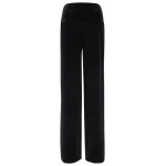 Norma Kamali Elephant velvet wide leg pants96393 nobg