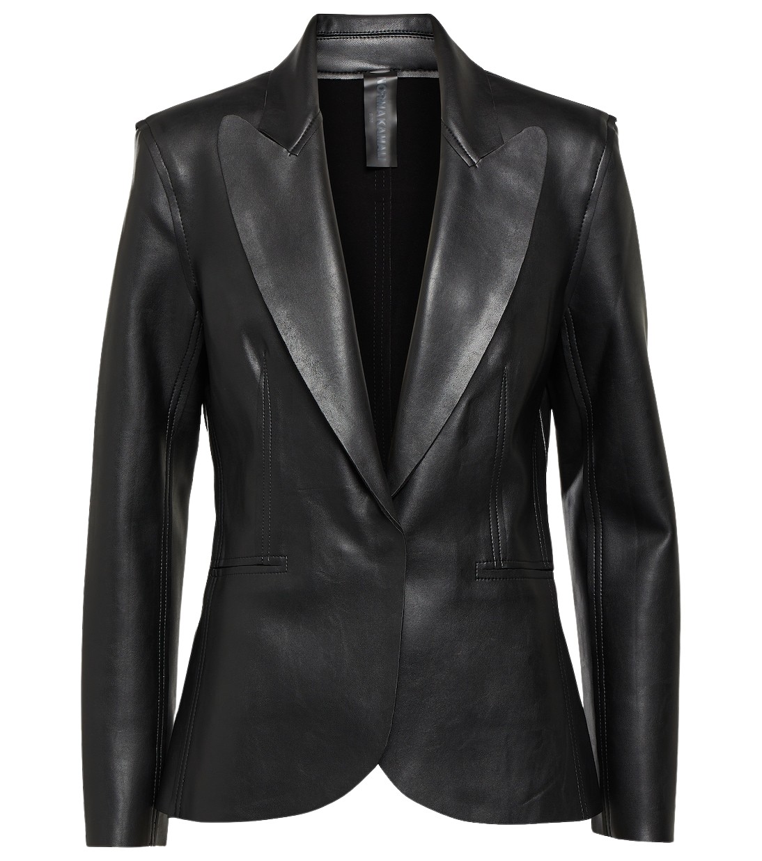 Norma Kamali Faux leather blazer 617586 nobg