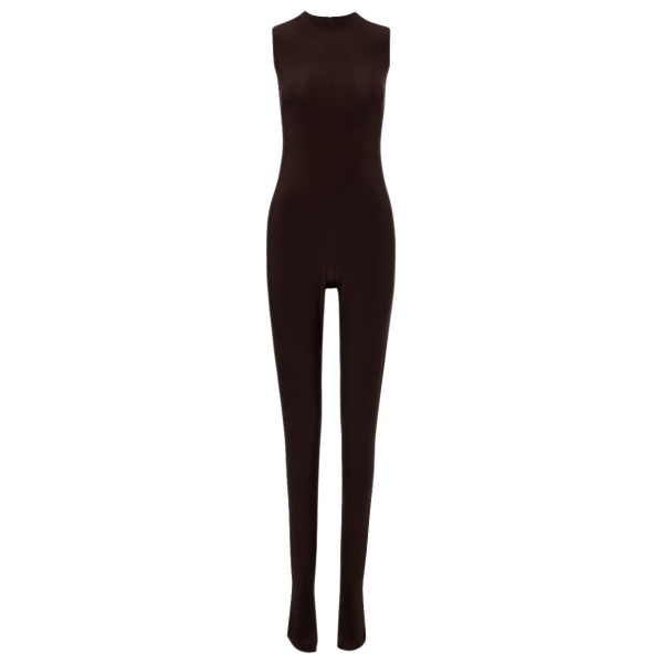 Norma Kamali Jersey catsuit15418 nobg