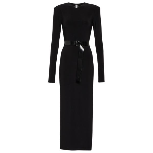 Norma Kamali Jersey midi dress16496 nobg