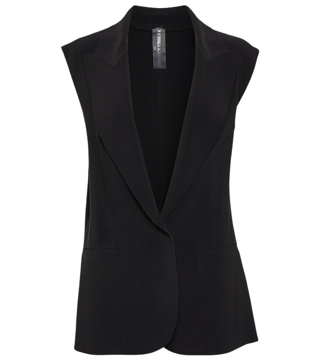 Norma Kamali Jersey vest84101 nobg