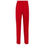 Norma Kamali Low rise pleated tapered pants34681 nobg