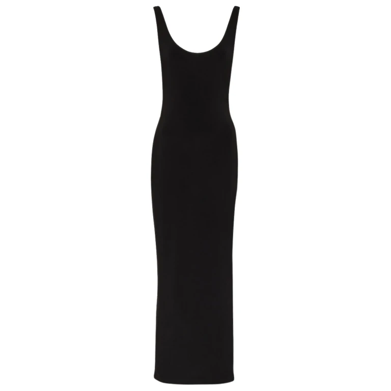 Norma Kamali Marissa jersey maxi dress57235 nobg