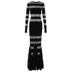 Norma Kamali Mesh and jersey gown45031 nobg Norma Kamali Mesh and jersey gown45031 nobg
