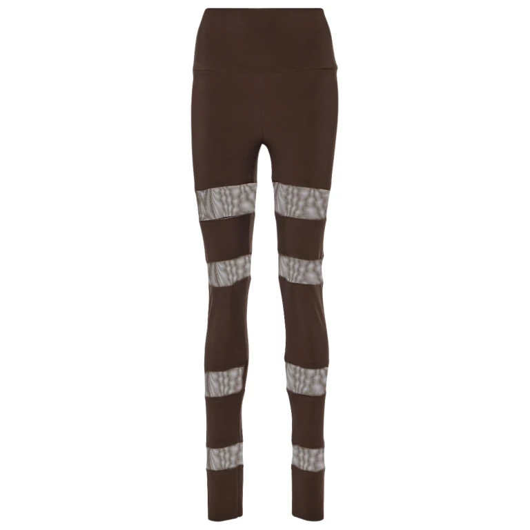 Norma Kamali Paneled high rise jersey leggings37834 nobg