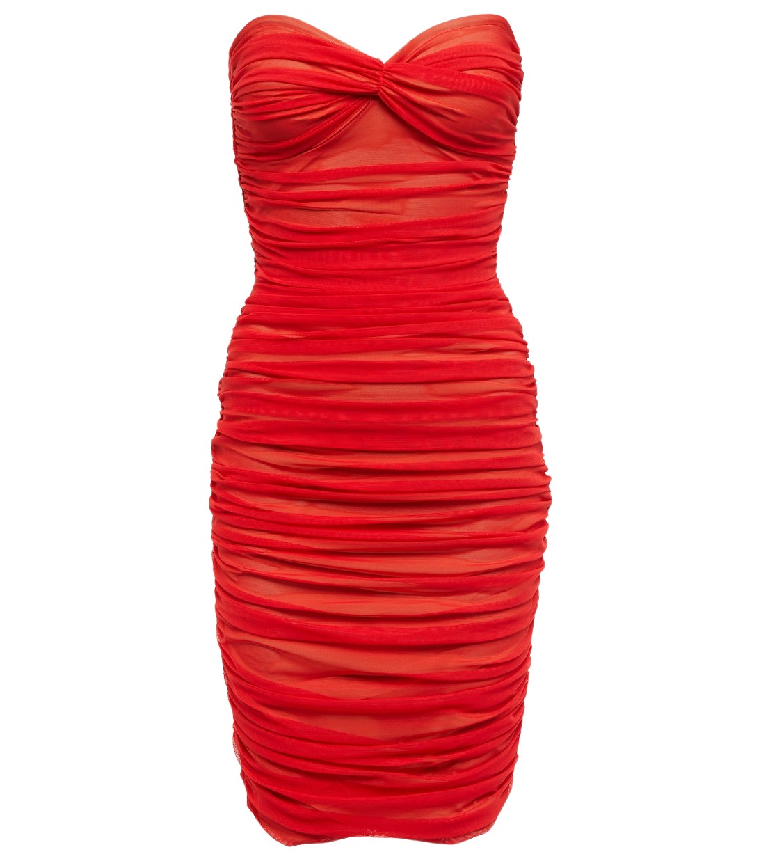 Norma Kamali Ruched minidress21811 nobg