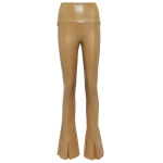 Norma Kamali Spat faux leather leggings35609 nobg